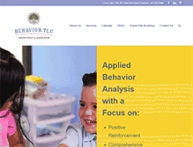 Tablet Screenshot of behaviortlc.com